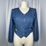 Denum Jeans Cutout Corset Photo 1