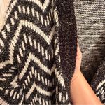 Vintage Honneywell & Todd Cardigan Women’s L Aztec Black White Oversized Size L Photo 4