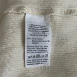 Madewell Texture & Thread Women's Ivory Mock Neck Ribbed Long Sleeve Size L Photo 4