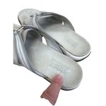 Timberland  Womens Smart Comfort Gray Slip-On Sandals Size 8M Photo 8