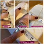 Skechers  OFF WHITE "STREET MILLION WILD INTUITION" WEDGE HEEL BOOTIES (8) Photo 11