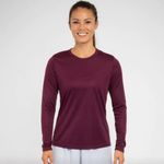 A4 Silver Long Sleeve Performance Crew Tee Size XXL Photo 1