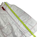 Anthropologie  Holding Horses White Denim Collar Jumper Dress Photo 7