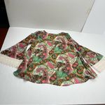 Show Me Your Mumu Show Me Your Mumu Mal Top Pink Green Paisley Womens Size Small Long Sleeve NEW Photo 10