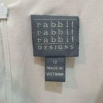 Rabbit Rabbit Rabbit Design Sz 12 White Eyelet Dress Cotton Cottagecore Prairie Photo 2