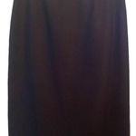 Kasper Classic Black Pencil Skirt Size 4p Photo 0
