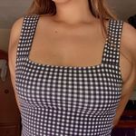 Cotton On Checkered Crop Top Photo 0