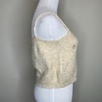 Listicle  Tan Rosette Floral Embroidery Sz Large Sweater Camisole Photo 3