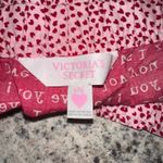 Victoria's Secret  L Pink Heart I Love You Pajama Pants Lounge Sleepwear Womens L Photo 1