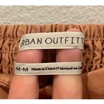 Urban Outfitters Lindsay Button-Up Tan Brown Mini Dress Photo 3