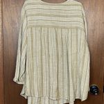 J. Jill Woman’s Plus Size Lightweight Viscose Rayon Blouse Size 3XL Tan Photo 5