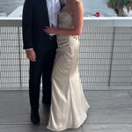 Birdy Grey Carrie Matte Satin Dress - Neutral Champagne -  Photo 4