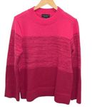 Susan Graver  Weekend Pullover Knit Sweater Bell Sleeves‎ Size Medium Pink Photo 2