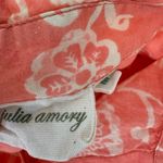Julia Amory The JA Husband Shirt in coral floral M Pink Size M Photo 4