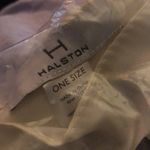 Halston Heritage NWT Black and White Checkered Scarf 11x11 Classy Checker Preppy Photo 4