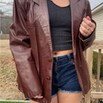 Classic Directions Burgundy genuine leather jacket Photo 0