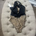 Leopard One Piece Swimsuit‎ Brown Photo 10
