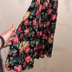 Vintage Floral Dress Rose Garden Print Photo 7