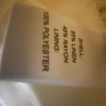 House of Harlow  1960 Linen Blend Cream Cropped Tank Top Size Small Photo 3