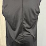 90s Black Velvet Duster Goth Cardigan Waterfall Sheer Hem Open Front Women S Photo 13