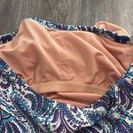 J.Crew  Ratti Bandeau Paisley Print Swimsuit size 8 Photo 9