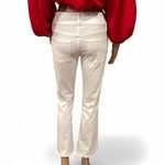 Frame NWOT! Denim Le Crop Mini Boot in Blanc White Jeans Double Waistband Sz 25 Photo 3