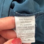 Marilyn Monroe  Teal Short Sleeve V-Neck Top Photo 9