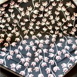 Urban Expression  Stella Fold Over Black Vegan Leather Clutch Gold Chain Strap Photo 8