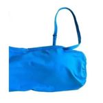 ANDIE NWT  The Newport Bikini Top Adjustable Straps Removable Cups XL Blue #3222 Photo 3