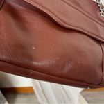 Rebecca Minkoff  Brown Leather Purse Shoulder Bag Crossbody Chain Strap Zipper Photo 9