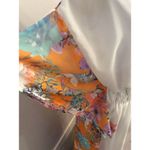 Boho Maxi Floral Printed Long Kimono Dress Style V Neck XL Kaftan Duster Photo 6