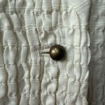 J Peterman 100% Linen Ivory Button Front Blazer Jacket 16 White Photo 5