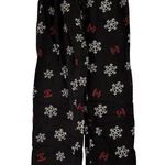 Life is Good  Snowflake Christmas Sleep Pajama Pants Size Small Photo 0