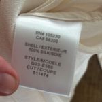 Equipment  100% silk long sleeve button down blouse Photo 4