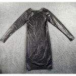 Victoria Sport Victorias Secret Sport Dress Women Small‎ Long Sleeve Bodycon Sheer Photo 2