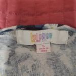 LuLaRoe  Floral Cowl Neck Sweater - Blue and White Photo 1