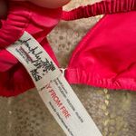 Free People Intimately Hot Magenta Pink Front Clip Triangle Bralette S NWOT Photo 4