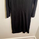 Gap  Ponte Sheath Dress Black 3/4 Sleeve Boatneck 6 Photo 7