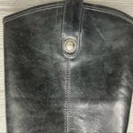 Frye  melissa womens black riding leather calf high boots size 8.5 Photo 7
