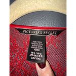 Victoria's Secret Red Satin Lace Wrap Tie Robe M/L Photo 1