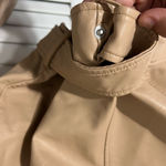 Levi's Levi’s Faux Leather Moto Jacket Tan Camel Size Small | NWT Photo 8