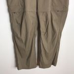 L.L.Bean  nylon outdoors fishing hiking trail convertible pants into shorts LP Photo 2