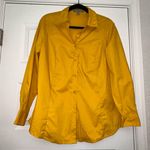 Jessica London  Button Front Long Sleeve Blouse Shirt Top Photo 2