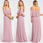 Show Me Your Mumu  SMYM Caitlin ruffle maxi dress antique rose NEW LARGE FLAWED Photo 6