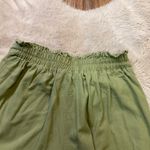 Band of Gypsies Band Of Gypsies Linen Blend Paperbag Belted Pocketed Green Shorts Women's Small Photo 6