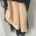 Moulinette Soeurs Anthropologie  Black Lace Midi Cami Cotrina Dress Size 0 NWT Photo 5