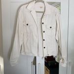 POL corduroy distressed raw hem 90s inspired jacket Photo 2