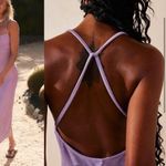 Free People  Moss Midi Dress in Lavender Purple Photo 12