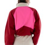 ZARA  Cropped Shearling Retro Colorblock Jacket M Photo 5