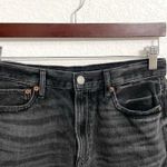 American Eagle Womens Shorts Washed Black 90s Boyfriend Distressed Size 6 Photo 2